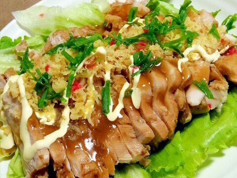 お好みチキン⭐胸肉&お好みソース➡アイラップでチン